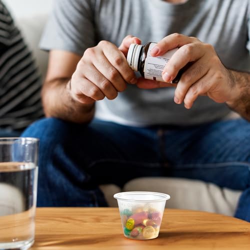 Lilymicky 2000 Count 1 oz Disposable Medicine Cups, 1 oz Plastic Med Cups - size: 2000 ct - 1oz