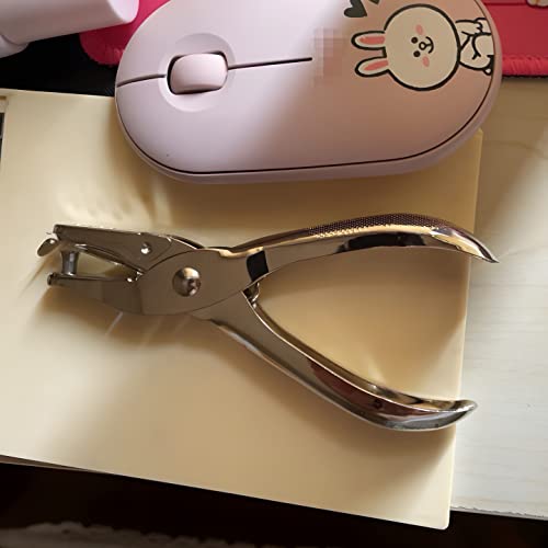 Small Single Hole Punch, 1/4" & 1/8", Handheld Circle Shaped Hole Puncher - size: 1/4 and 1/8