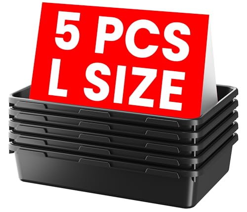 A-LUGEI 【🅻 𝟱𝗽𝗰𝘀】 Tool Box Organizer Garage Organization and Storage - size: 5pcs-L Size