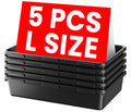 A-LUGEI 【🅻 𝟱𝗽𝗰𝘀】 Tool Box Organizer Garage Organization and Storage - size: 5pcs-L Size