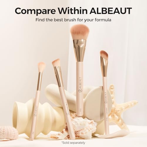 Albeaut Under Eye Concealer Brush, Precision Face Makeup Brush - style: P193 Concealer