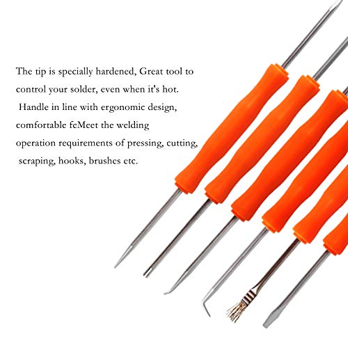 Kaisiking 6 Pcs Double Sided Soldering Assist Aid Repair Tool