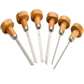 6 Piece High Speed Steel Stone Setting Graver Set for Jewelry Engraving