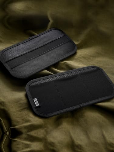 TACTICAL_GEEK TCM13 EDC Organizer Board, Utility Bag Insert Panel with Mesh Pocket, Backpack Accessories for Small Gear(Black) - color: Black