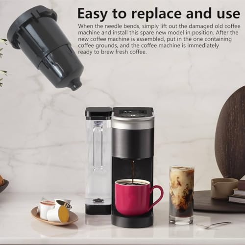 New 2 Pcs Replacement Pod Holder for Keurig Holder Part with Exit Needle, Compatible for K-Elite/K-Express/K-Supreme/K-Slim/K-Café/K-Mini/K-Duo/K-Select/K-Compact/Classic Models - Coffee Makers