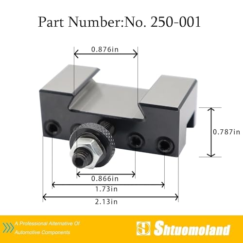 5Pcs 250-001 OXA #1 Quick Change Tool Post Turning & Facing Holder - color: 250-001