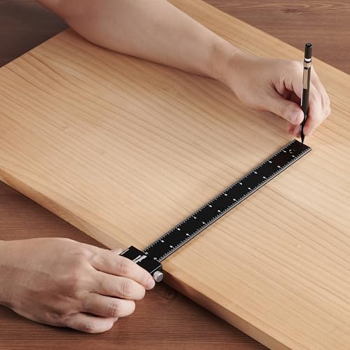 9" Pocket Ruler – Compact CNC Marking Tool for Accurate Woodworking, Joinery, and Layout - size: 9 Inch