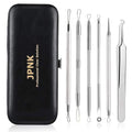 JPNK Blackhead Remover Comedone Extractor Acne Removal Kit.. - color: Silver