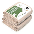 2Pk Recycled Cotton All Purpose Canvas Tarp Cover Painter Drop Cloth-4x5ft - size: Pack of 2 - 4x5