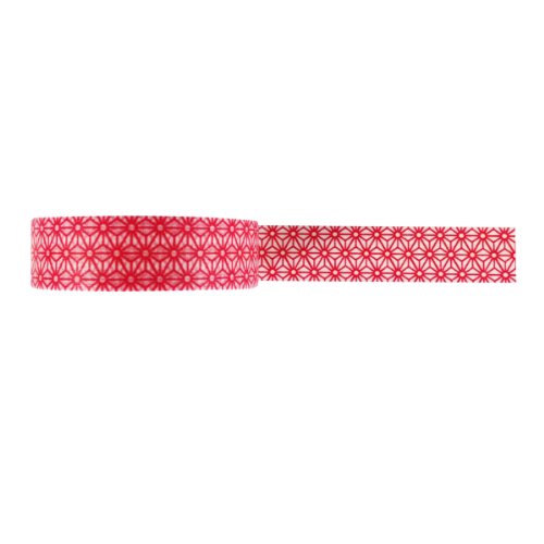 allydrew Colorful Patterns Japanese Washi Masking Tape - Red Starry Flower - color: Red Starry Flower