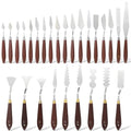 27 Piece Stainless Steel Palette Knife Set, Painting Knives