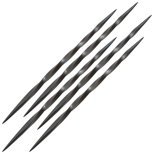 UJ Ramelson Twisted Scriber Tool Needle for Intaglio and Dry Point Etching, Metal Scribe, Scribing and Tracing Tools, Printmaking Supplies (Pack of 5)
