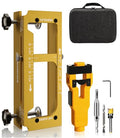 Door Hinge Jig Router Template - style: Door Hinge Jig with Door Latch Installation Kit