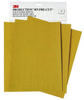 3M Gold Abrasive Sheet, 02536, P800 Grade, 9 in x 11 in - size: 11in x 9in, style: P800