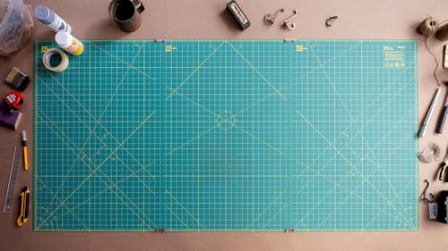 OLFA 35x70" Continuous Grid Connecting Rotary Mat (RM-CLIPS/3-01) - size: 35"x70" (new)