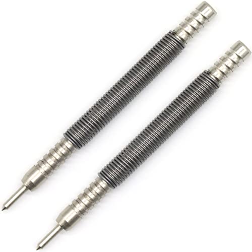 WHLLING 2-Piece Spring Loaded Center Punch Hammerless Centering Punch