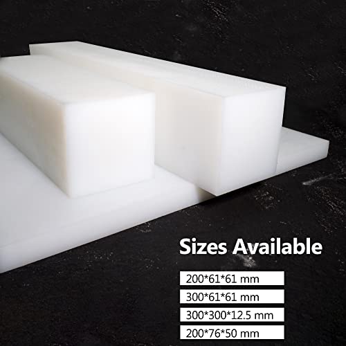 UHMW Tapping Block Polyethylene Rectangular Solid ( Black, 2.4*2.4*12 in) - color: Black, size: 2.4*2.4*12in