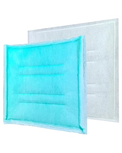 AUC Paint Booth Tacky Intake Filter 20" x 25" (20/case),Internal Wire Frame - size: 20" x 25" (20/case)