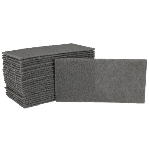 Mirka Abrasive Scuff Pads Mirlon Total Ultra Fine 1500 Grit, 25 Pack, Gray - size: Grit 1500 - Ultra Fine