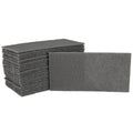 Mirka Abrasive Scuff Pads Mirlon Total Ultra Fine 1500 Grit, 25 Pack, Gray - size: Grit 1500 - Ultra Fine