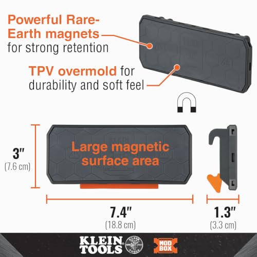Klein Tools 54819MB MODbox Magnetic Strip with Strong Magnets - size: Magnetic Strip