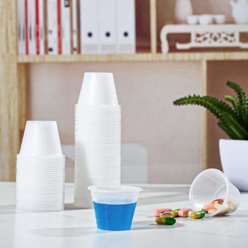 Lilymicky 2000 Count 1 oz Disposable Medicine Cups, 1 oz Plastic Med Cups - size: 2000 ct - 1oz
