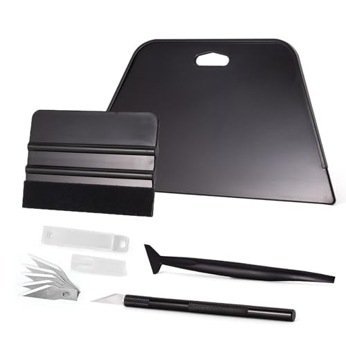 NEWISHTOOL Wallpaper Smoothing Tool Kit, Vinyl Film Wallpaper Tools - color: Set-01