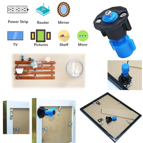 Keyhole Slot Marker with Level for Mark Nail Hole Picture Location