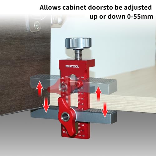 RUITOOL 2-in-1 Cabinet Door Mounting Jig for Frameless Cabinets Only - style: Upgraded model