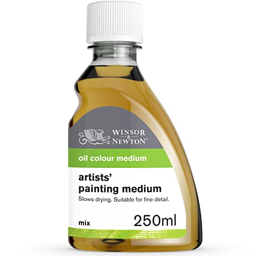 Winsor & Newton Painting Medium, 250ml (8.4-oz) Bottle - color: Painting Medium, style: 8.4-oz Bottle