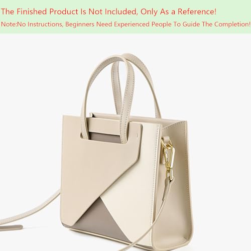 RIVEENY Shoulder Bag Handbag Acrylic Template Leather Pattern Acrylic Leather Pattern Leather Templates for Women's Shoulder Bags, transparent