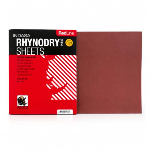 Buy Indasa Red Line Rhynodry Heavy Duty Sanding Sheets, 5 Series (5-2000) - style: 5-2000