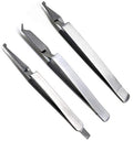 3 Pcs Dental De Bonding Bracket Placement Reverse Action Tweezers Forcep Pliers Orthodontics Instruments
