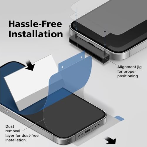 3-Pack Anti Glare Matte Screen Protector for iPhone 12/12 Pro, Break-Resistant PET EPU Film, Anti Fingerprint, Silky Touch, Dust Free & Easy Installation with Alignment Jig - size: iPhone 12/12 Pro