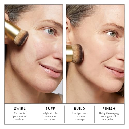 LAURA GELLER Makeup Brushes - 05 Full Coverage Foundation Blending Brush - style: 06 Full Coverage Foundation Blending Brush