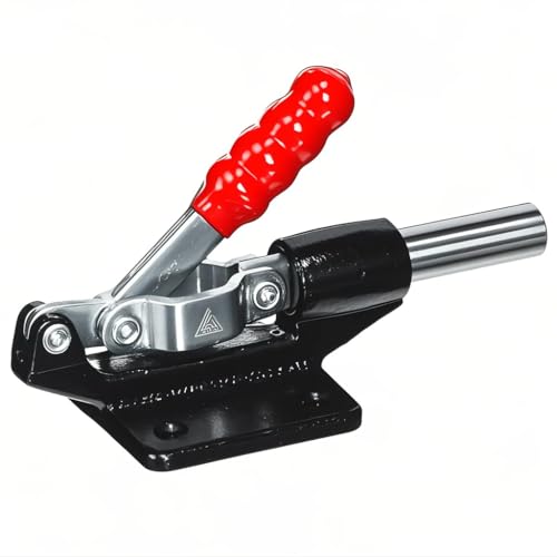 Push Pull Toggle Clamp, 500Lbs Holding Capacity 32mm Plunger Stroke, Quick Release Adjustable Clamp for Woodworking Welding Fixed - size: 304C