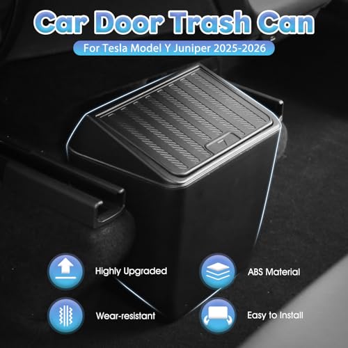 Shademax Rear Trash Can for Tesla Model Y Juniper 2026 2025 Accessories