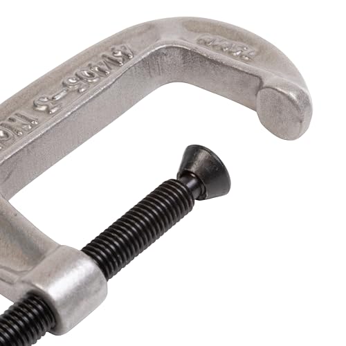 Wilton C-Clamp, 3" Opening, 2" Throat, 1430 Lbs. Clamping Force (Model 143C) - size: 3 in. x 2 in., style: Pack Of 1