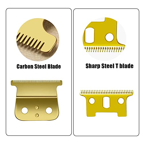 T Outliners Blades Compatible with Andis T Outliner & GTX Trimmer - color: CL-gold-02