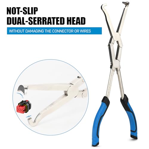 SMOTIVEPRO 13INCH Long Reach Electrical Disconnect Pliers - color: 13INCH Electrical Disconnect Plier