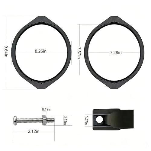GMX600NM Flange Valve Clamp For 8-8.5in Above Ground & Ground Pool Filters