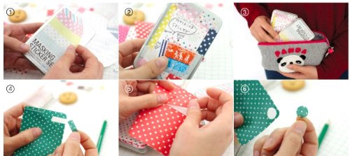 Wrapables® Decorative Patterns Masking Sticker Set - Basic - color: Basic