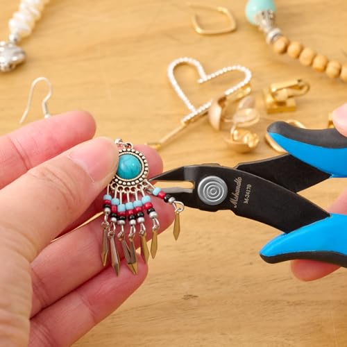Flush Cutters, 3 Pack 5.3" Wire Cutters for Crafting, Ultra Sharp Flush Cut Pliers for Jewelry Making, Diagonal Cutting Pliers for Models, Aluminum Wire, Jewelry, Plastic and Soft Copper Wire - size: 3 Pack