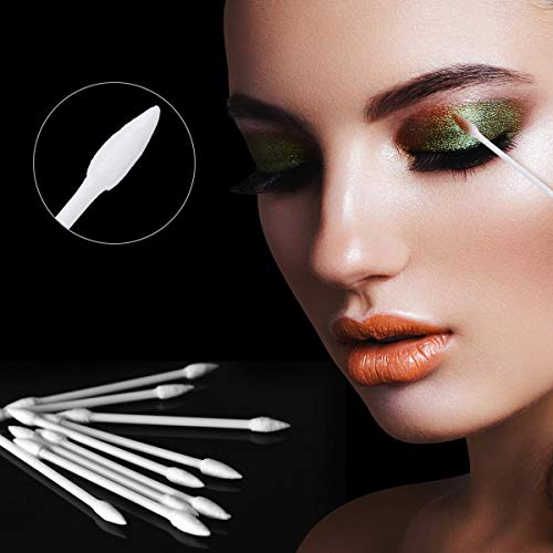 800 Count Precision Tips Cotton Swabs 3" Double Pointed Tip Ear Swabs with Paper Sticks Cotton Buds Cotton Tipped Applicators - size: 800 Count (Pack of 1)