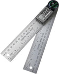 Digital Angle Finder Tool Stainless Steel, Protractor 2 Batteries