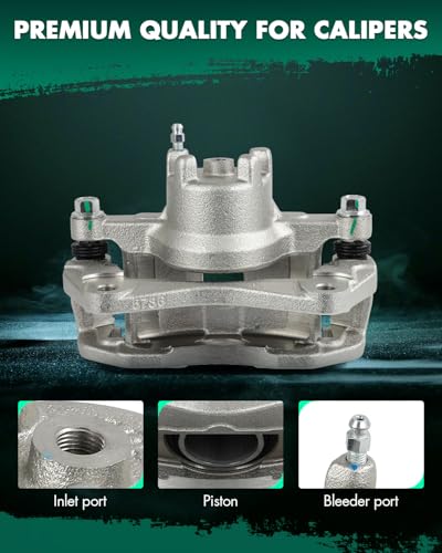 SCITOO Front Left Disc Brake Caliper With Bracket 18B5032C - size: Front Driver[18B5032C]