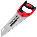 14 inch Hand Saw 11TPI Pro Fine Cut for Wood, Plastic Pipes, Drywall, Trees Trimming & Pruning, Sharp for Woodworking, Red