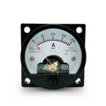 Analog Dial Panel Meter Voltmeter Gauge Current Measuring Ammeter SO-45 DC 200A/75MV - size: DC 200A