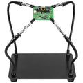 XYK Helping Hands Soldering Station, Soldering Kit, Third Hand Soldering Tool 4 Flexible Arms Helping Hands for Electronic Repair Soldering Jewelry Crafts - Black - color: Black, size: Large