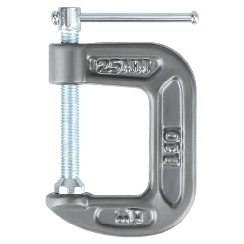 Olympia Tools C-Clamp, 38-110, (1 X 1) Inches - size: 1-Inch x 1-Inch